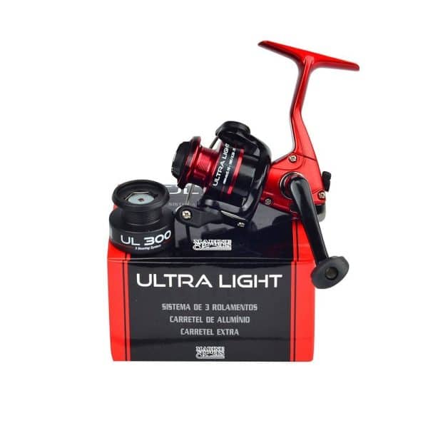 Reel Marine Frontal Micro UL 300 Pesca Ultra Liviana Ultra Light - Imagen 2