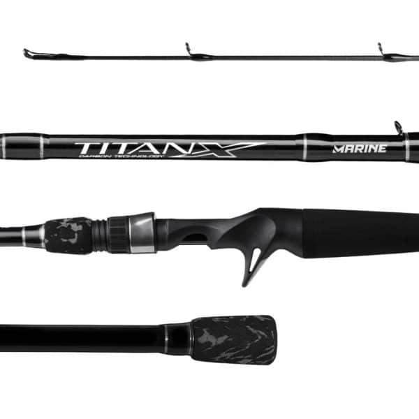 Caña Marine Titan X TTX-C662MH 1.98m 12-25lb 2 Tramos