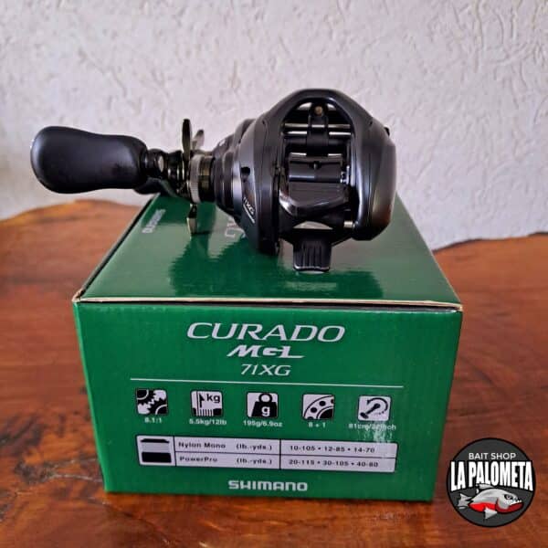 Reel Rotativo Shimano Curado MGL  71XG - Rul.9 - Rel.8.1:1 - Manija Izquierda - Imagen 9