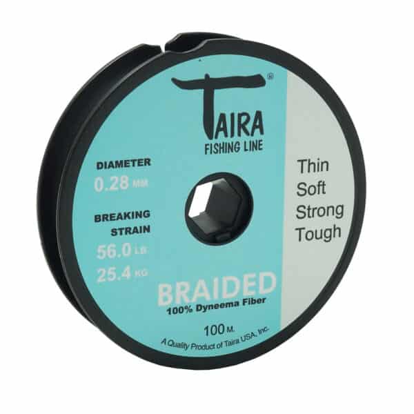 Multifilamento Taira Blanco 0.28mm - 56lbs - 100 Mts.