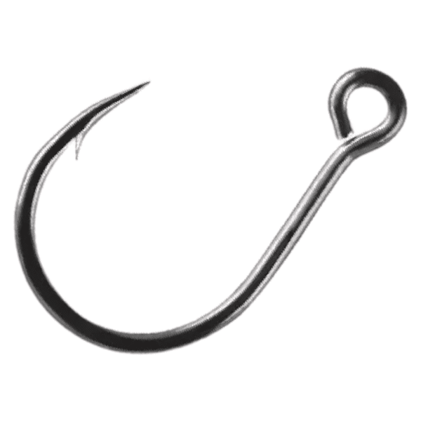 ANZUELO MUSTAD 10121NP IN LINE SINGLE HOOK PARA SENUELOS 2