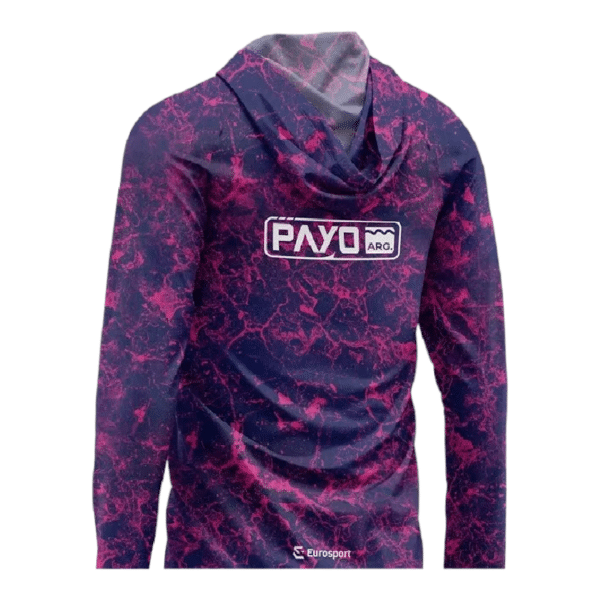 Remera Payo con Capucha Proteccion UV Modelo Evolution 3