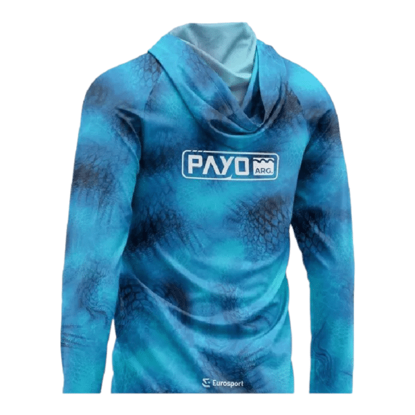 Remera Payo con Capucha Proteccion UV Modelo Evolution 5