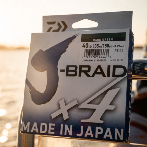 Multifilamento Daiwa J-Braid X4 0.29mm - 40lbs- 150yds - Imagen 3