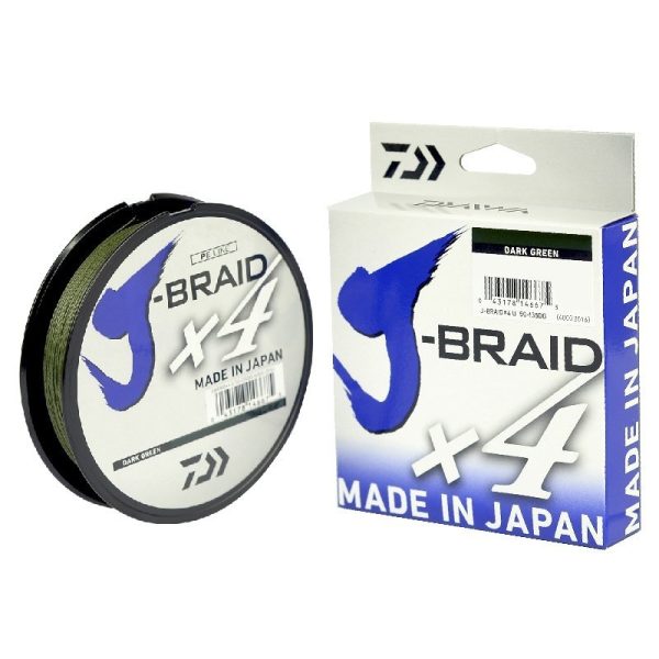 Multifilamento Daiwa J Braid 4 x Hebras Resistente Japon