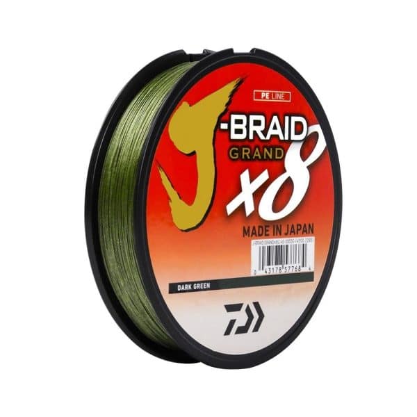 Multifilamento Daiwa J-Braid Grand X8 65lbs - 0.41mm - 300yds