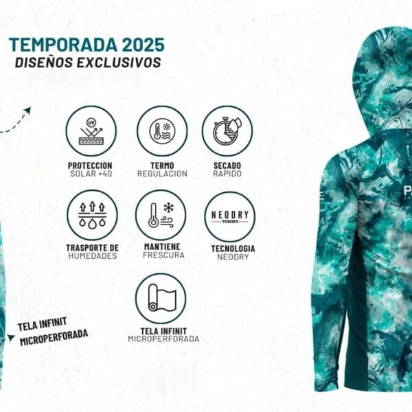 Remera Payo Infinit Verde 2025 - Imagen 5