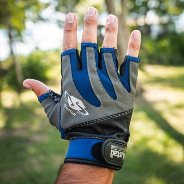 Guantes Mustad Tacticos GL004 Dedos Cortados - Imagen 7