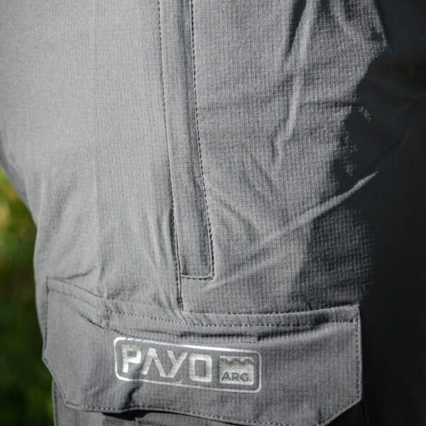 Pantalon Payo Cargo Desmontable Color Gris - Imagen 8