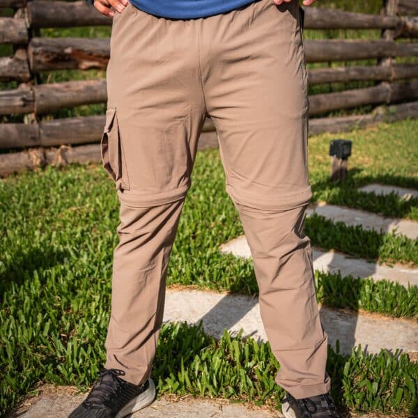 Pantalon Payo Cargo Desmontable Color Terra - Imagen 3