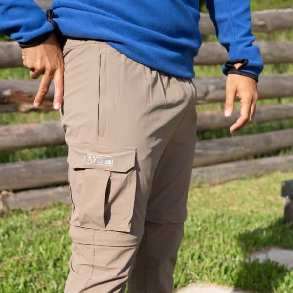 Pantalon Payo Cargo Desmontable Color Terra - Imagen 5