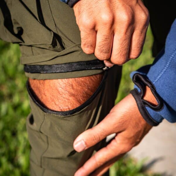 Pantalon Payo Cargo Desmontable Color Verde - Imagen 5