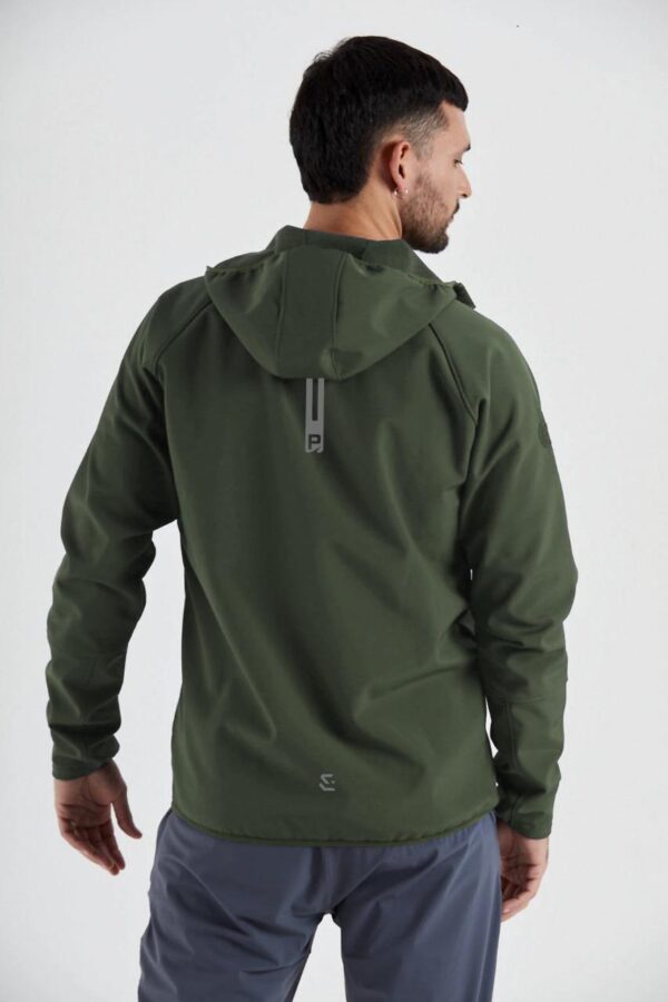 Campera Payo Soft Shell Color Verde 2