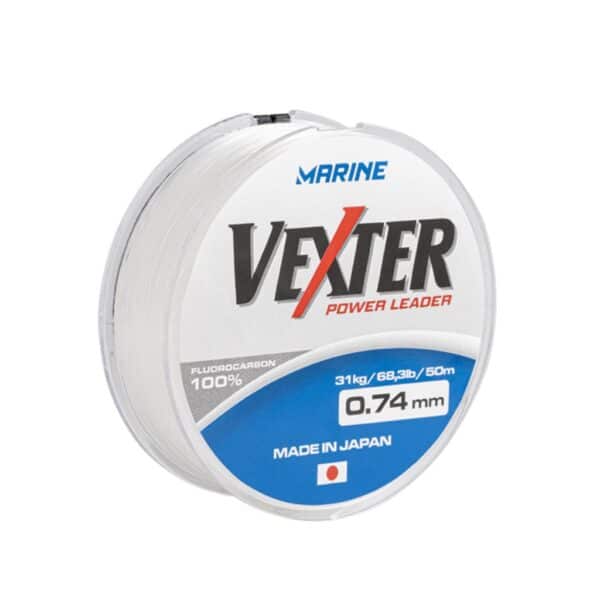 Fluorocarbon Vexter Power Leader - 68,3lbs - 0.74mm - 50 Metros