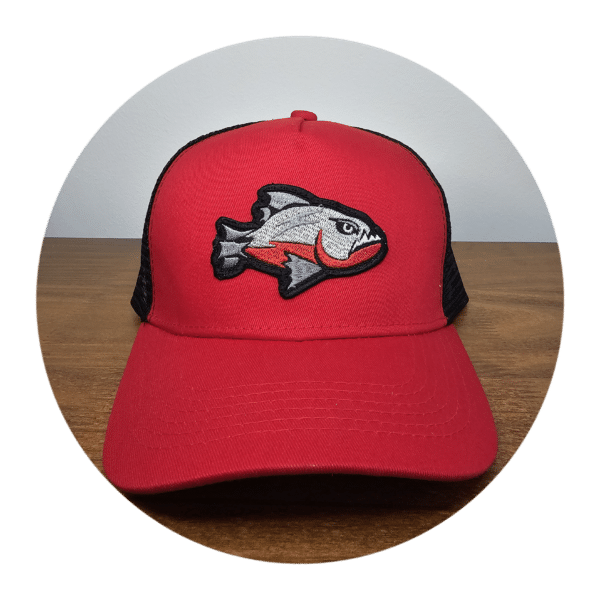 Gorra La Palometa Bait Shop - Trucker Roja - Imagen 4