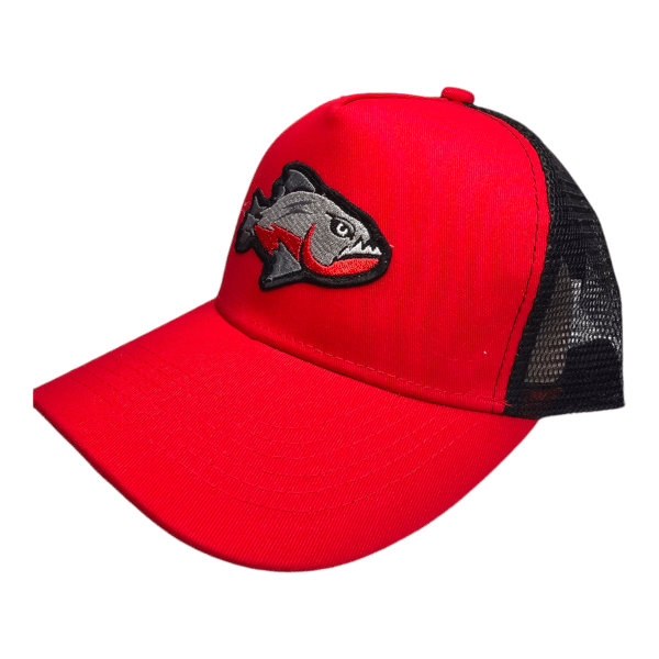 Gorra La Palometa Bait Shop - Trucker Roja - Imagen 3