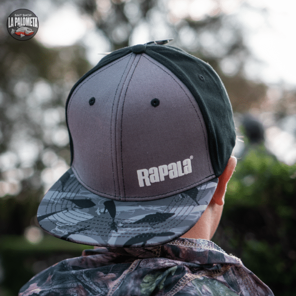 Gorra Rapala Original Visera Plana Motivo Señuelos - Imagen 2