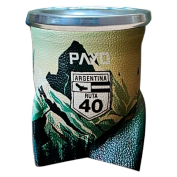Mate Payo Sublimado Vidrio Ruta 40