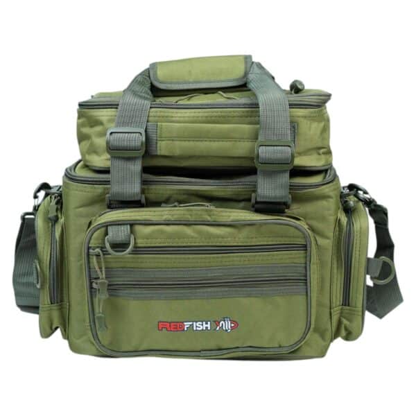 Bolso Red Fish 3650 + Porta Reel Extraible - Verde