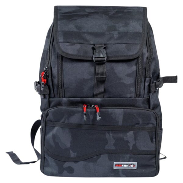 Mochila Señuelera Red Fish - Tamaño 3600 - Negra - Imagen 3
