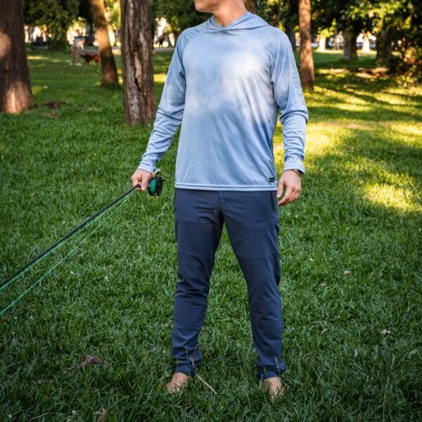 Kit Kameelperd Pantalon Cargo - Waterproof - Azul + Gorra Arena Azul - Imagen 5