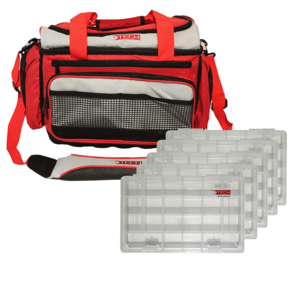 Bolso Tech Magnum Tamaño Gigante 3700 + 5 Cajas Tech 3700