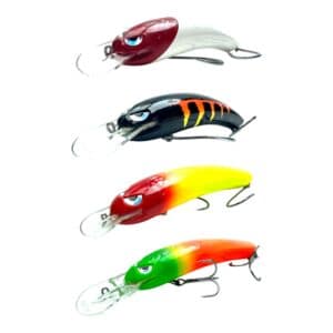 Combo 4 Señuelos Don Kb – (2) Bad Junior Paleta 1 + (2) Bad Junior Paleta 2