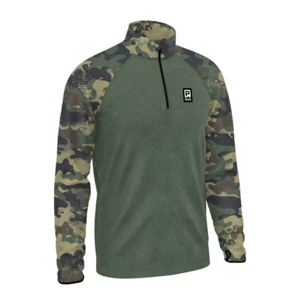 Buzo Micro Polar Payo Camu Verde