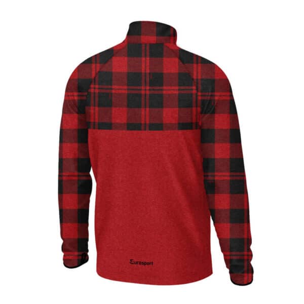 Buzo Micro Polar Payo Escoces Rojo - Imagen 2