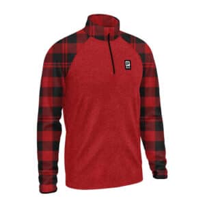 Buzo Micro Polar Payo Escoces Rojo