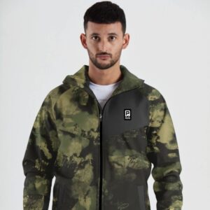 Campera Payo Soft Shell Camu Verde